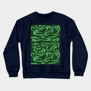 Green Camo Crewneck Sweatshirt